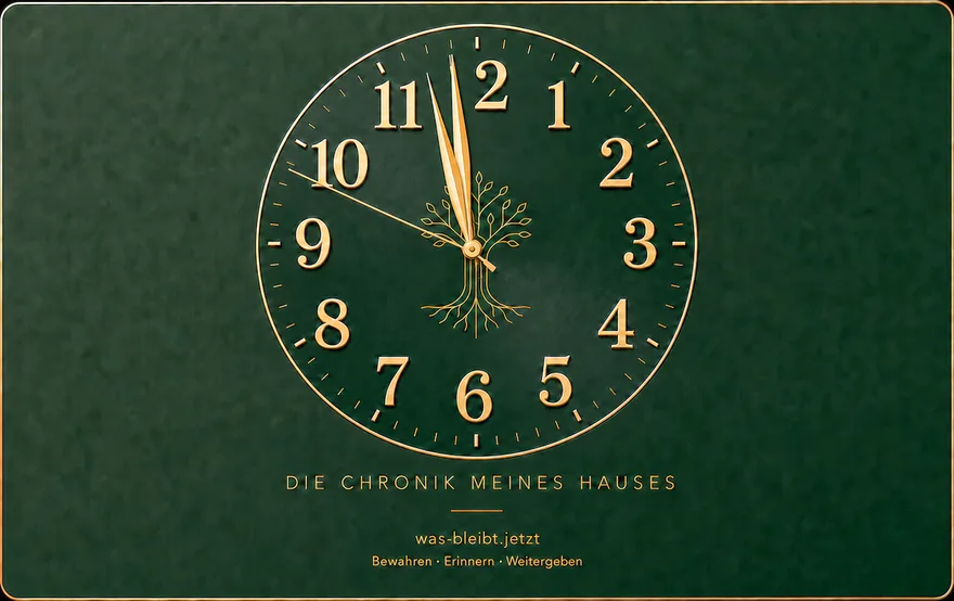 Gebäudepass-Karte Vorderseite